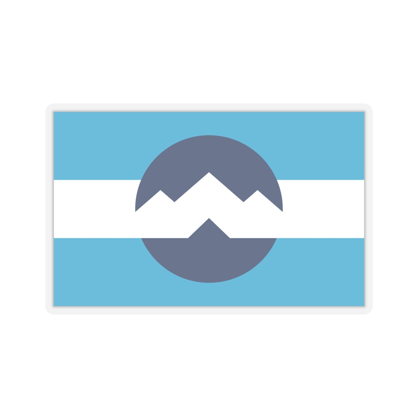 Ogden, Utah Flag Stickers, Great way to show your state pride