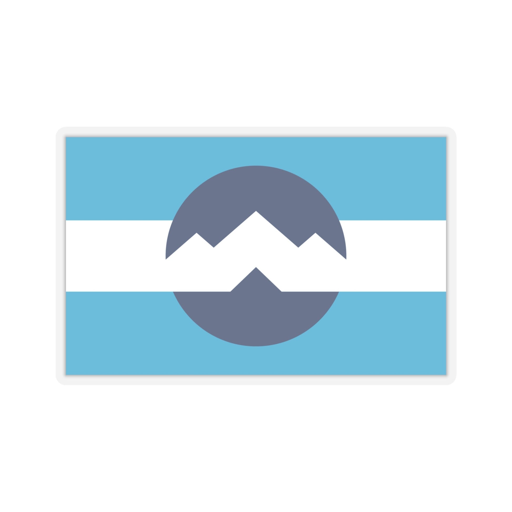 Ogden, Utah Flag Stickers, Great way to show your state pride