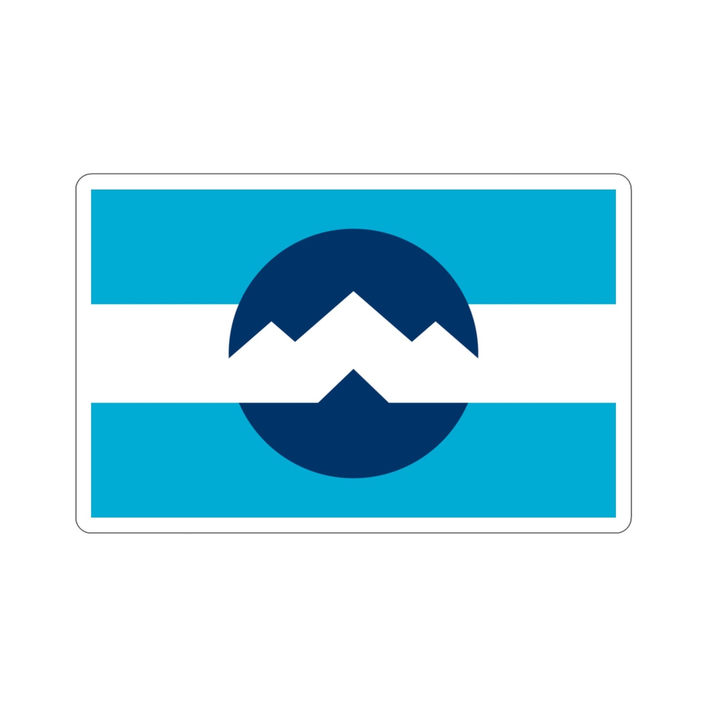 Ogden, Utah Flag Stickers, Great way to show your state pride