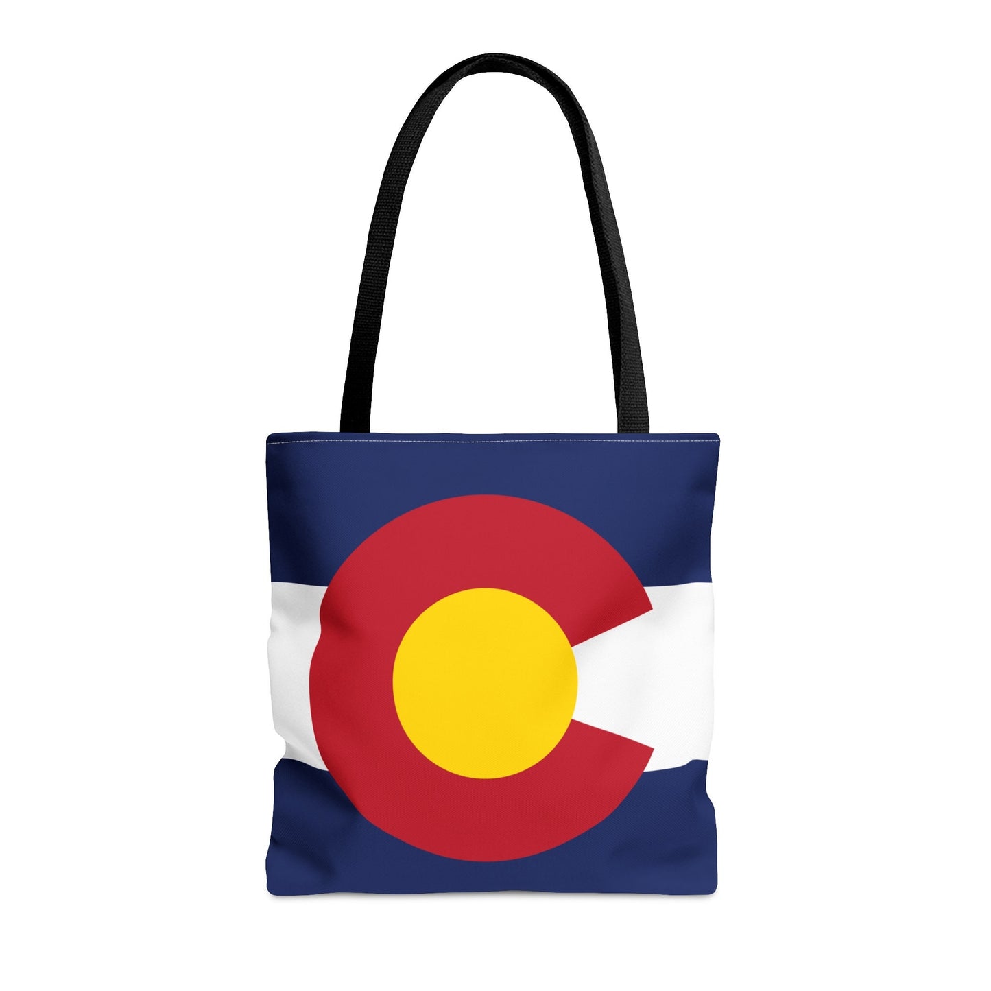 Colorado Flag Tote Bag, Great for weekend getaway tote, travel or vacation tote. school teacher tote bag